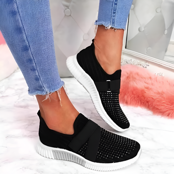 Aanpasbare T-band casual flats