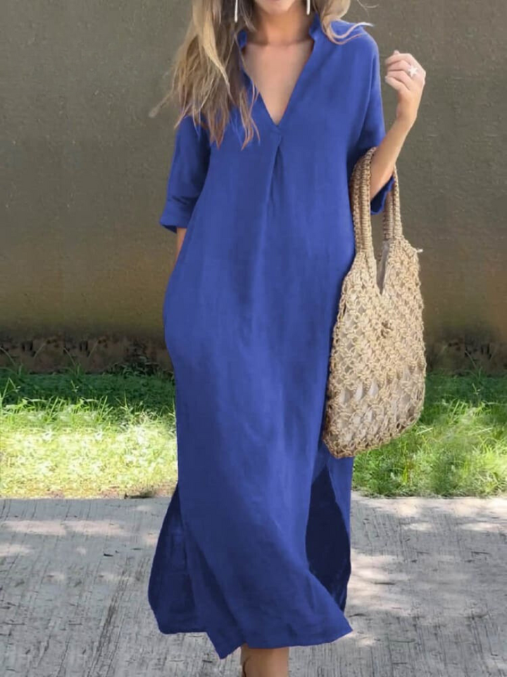 Dames Maxi jurk met Tijdloze Elegantie