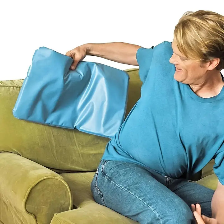 Soothing Muscle Summer Cooling Massager with Washable Fabric Neck Support