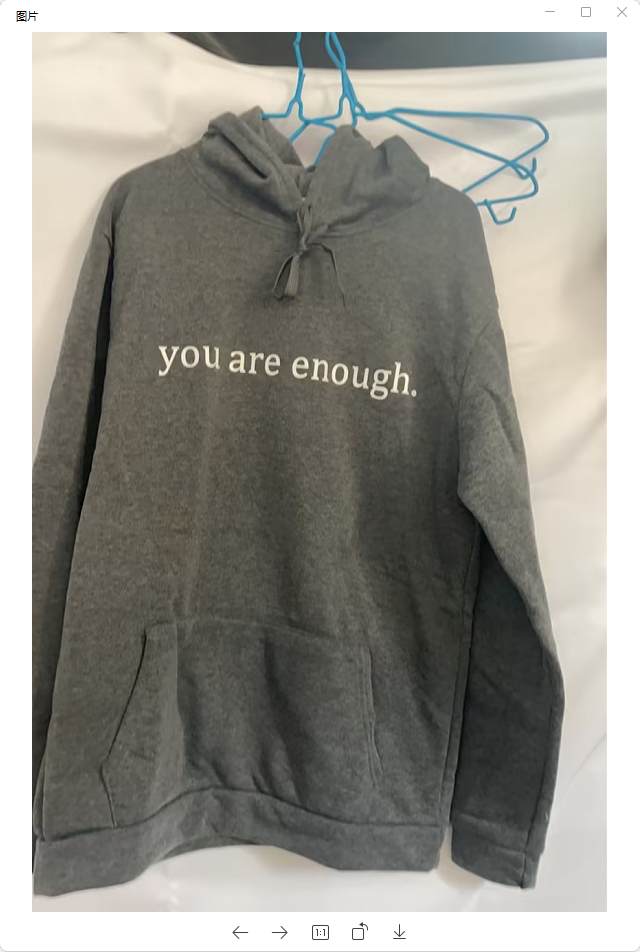 Unisex Hoodie met Inspirerende Boodschap