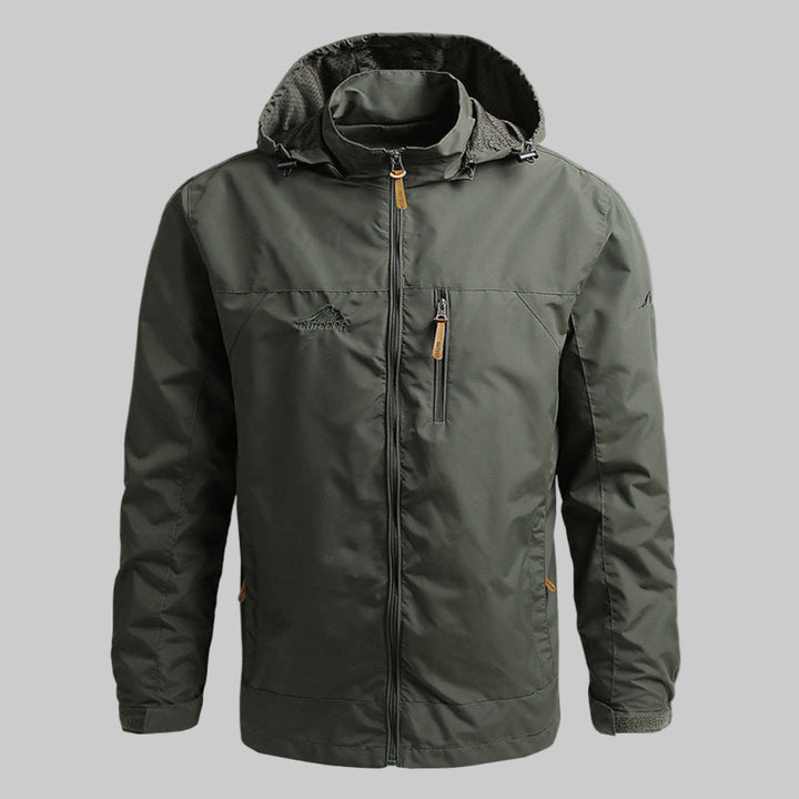 Waterdichte en winddichte outdoorjas voor heren