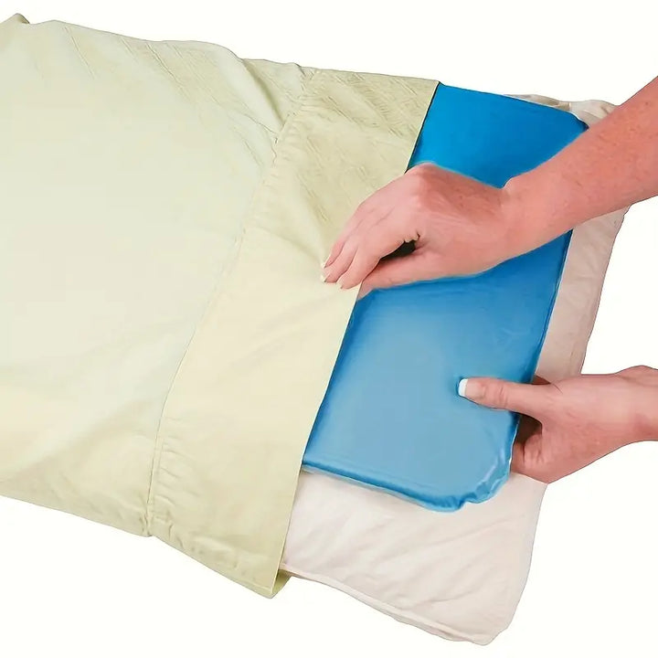 Soothing Muscle Summer Cooling Massager with Washable Fabric Neck Support