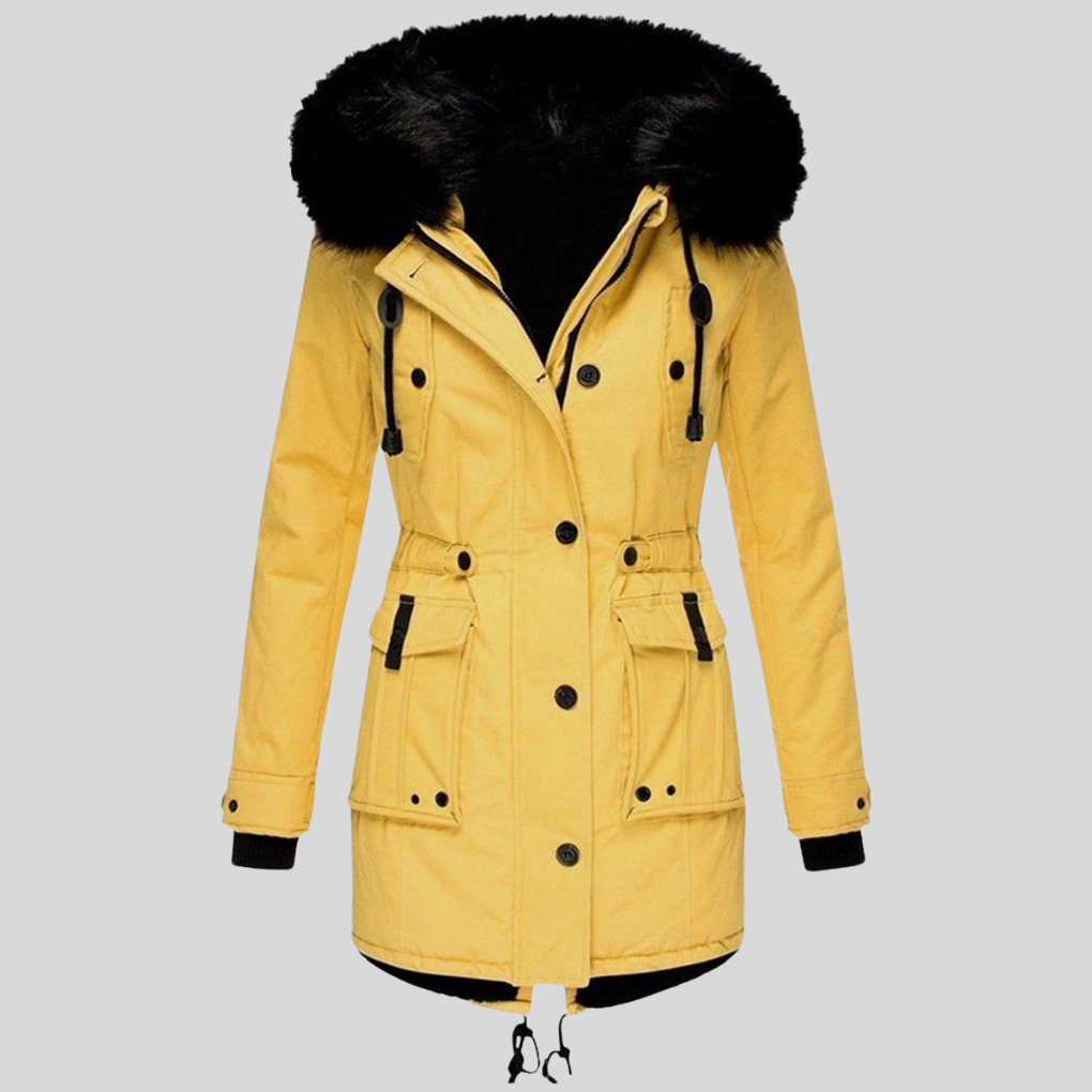Winterjas met capuchon voor dames