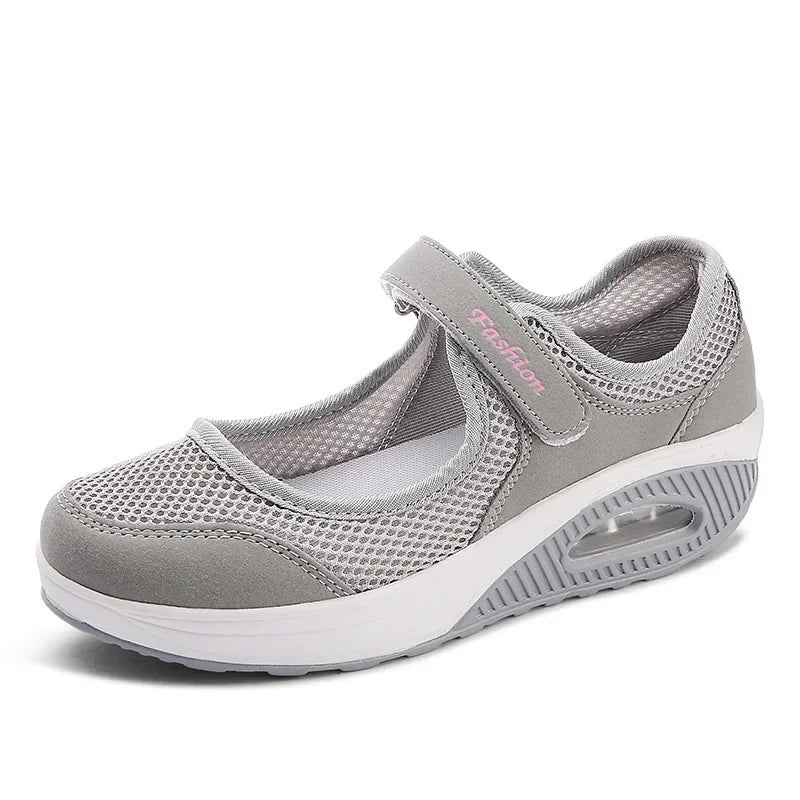 Lichtgewicht Dames Sneakers met Wedge Heel