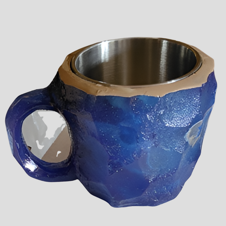 Mineraalkristallen koffiemokken