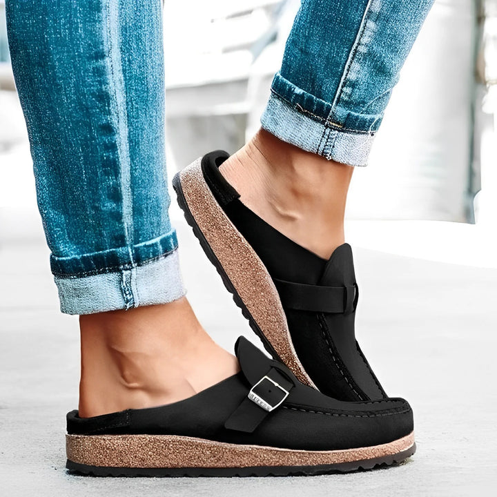 Leren sandalen Dames - Barbara