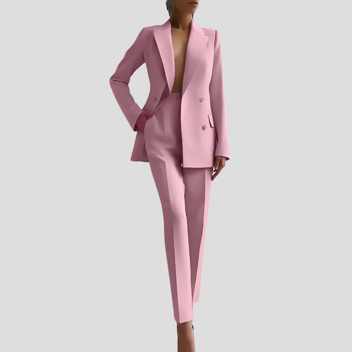 Elegante zakelijke broekpakset voor dames