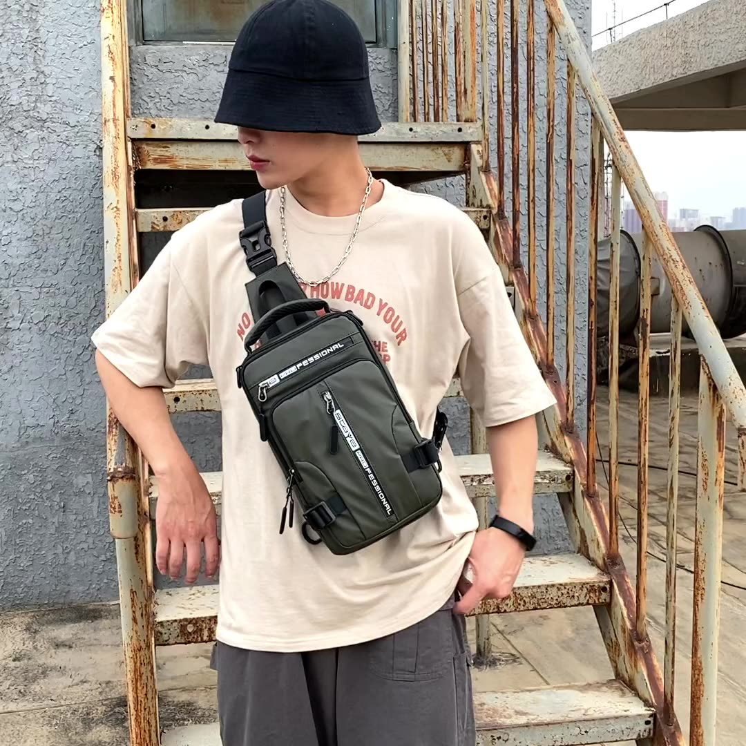 Multifunctionele Crossbody Rugzak voor Heren