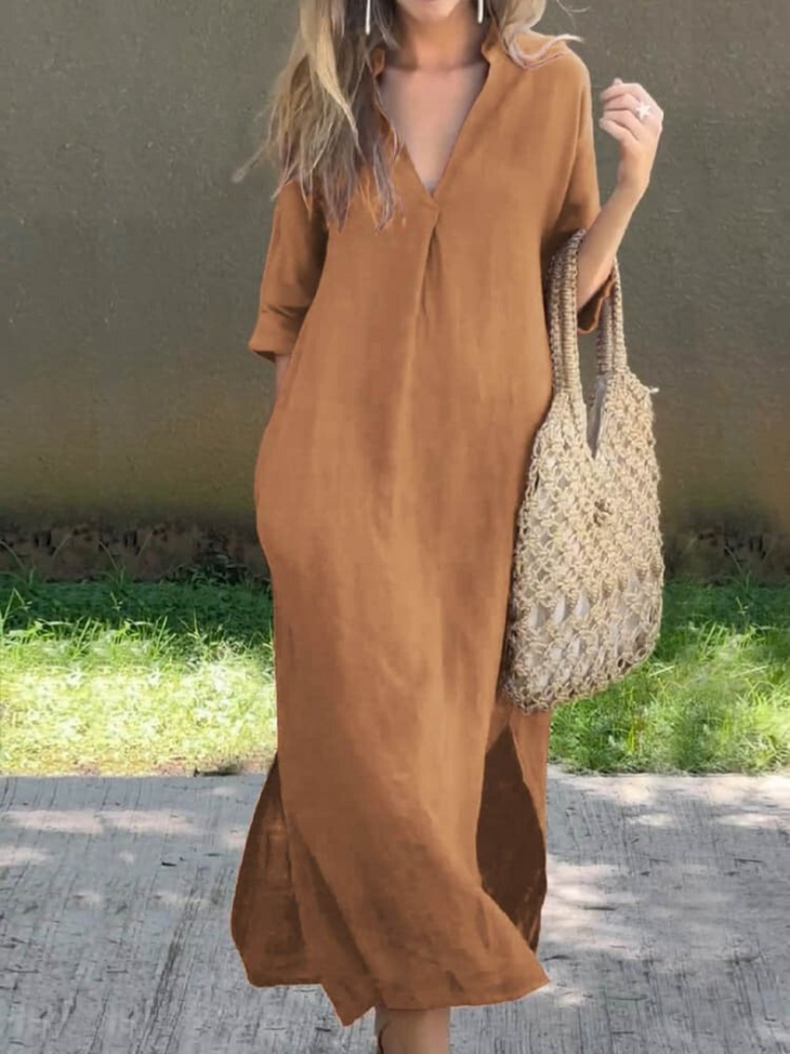 Dames Maxi jurk met Tijdloze Elegantie