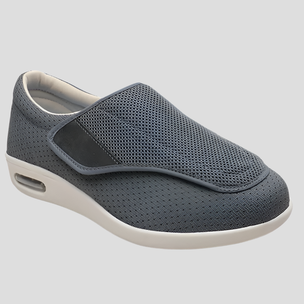 Brede diabetische schoenen voor gezwollen voeten