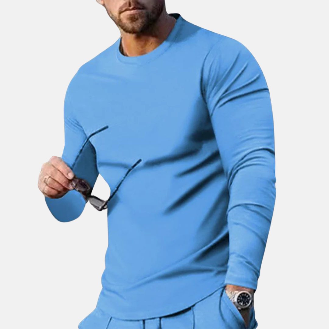 Trendy en comfortabel T-shirt met lange mouwen