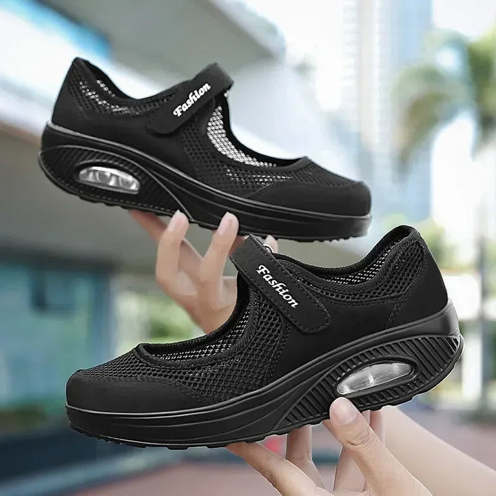 Lichtgewicht Dames Sneakers met Wedge Heel