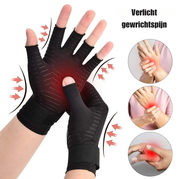 Compressiehandschoenen voor Reuma & Handondersteuning