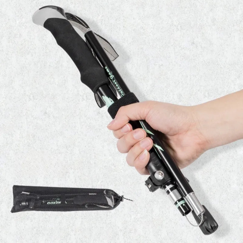Opvouwbare Telescopische Wandelstok van Aluminium voor Outdoor & Senioren
