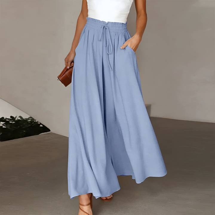 Casual zomerrokbroek met elastische taille