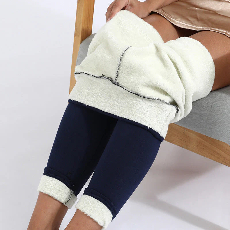 Premium Fleece Leggings – Warmte en Stijl voor Koude Dagen