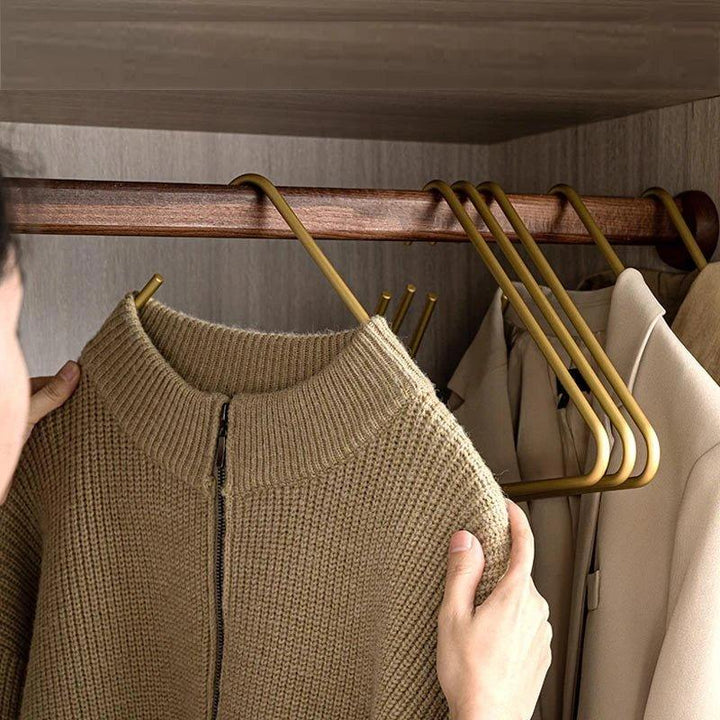 5 stuks luxe kledinghangers - Voor boven- en onderkleding