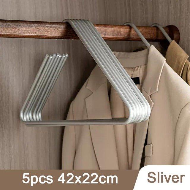 5 stuks luxe kledinghangers - Voor boven- en onderkleding