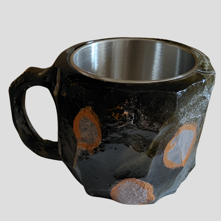 Mineraalkristallen koffiemokken