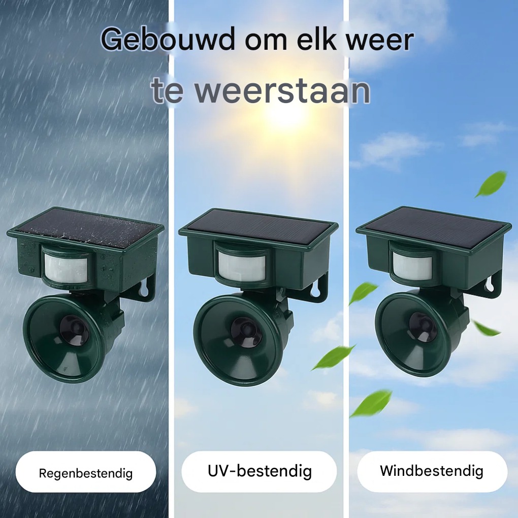 Premium vogelverjager met bewegingssensor