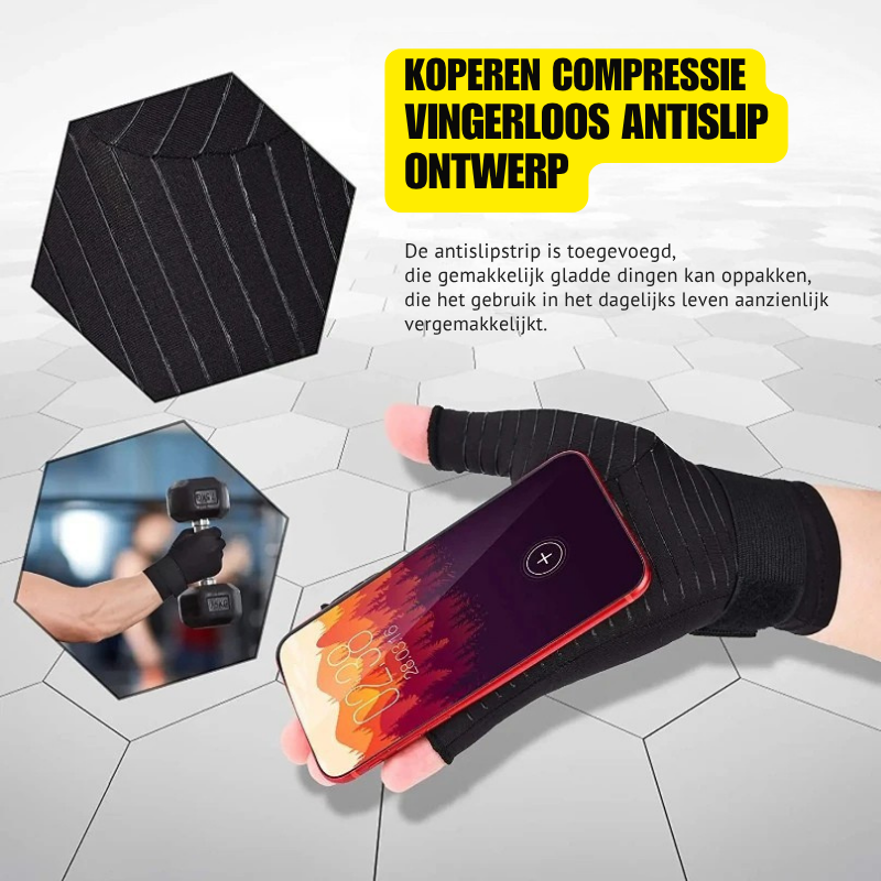 Compressiehandschoenen voor Reuma & Handondersteuning