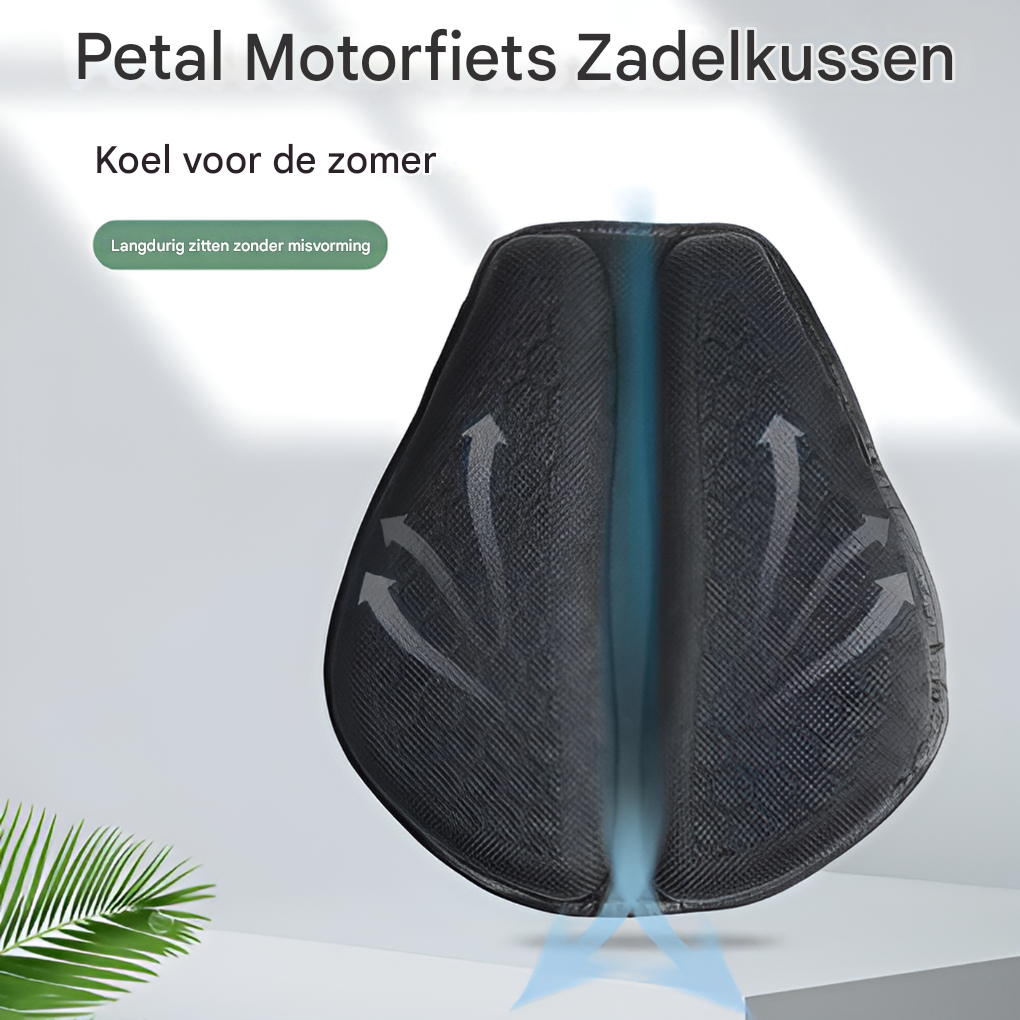 Motorfiets-gelzadelkussen voor lange afstanden