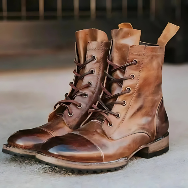 Armando – Vintage Martin Boots voor Heren in Western Stijl