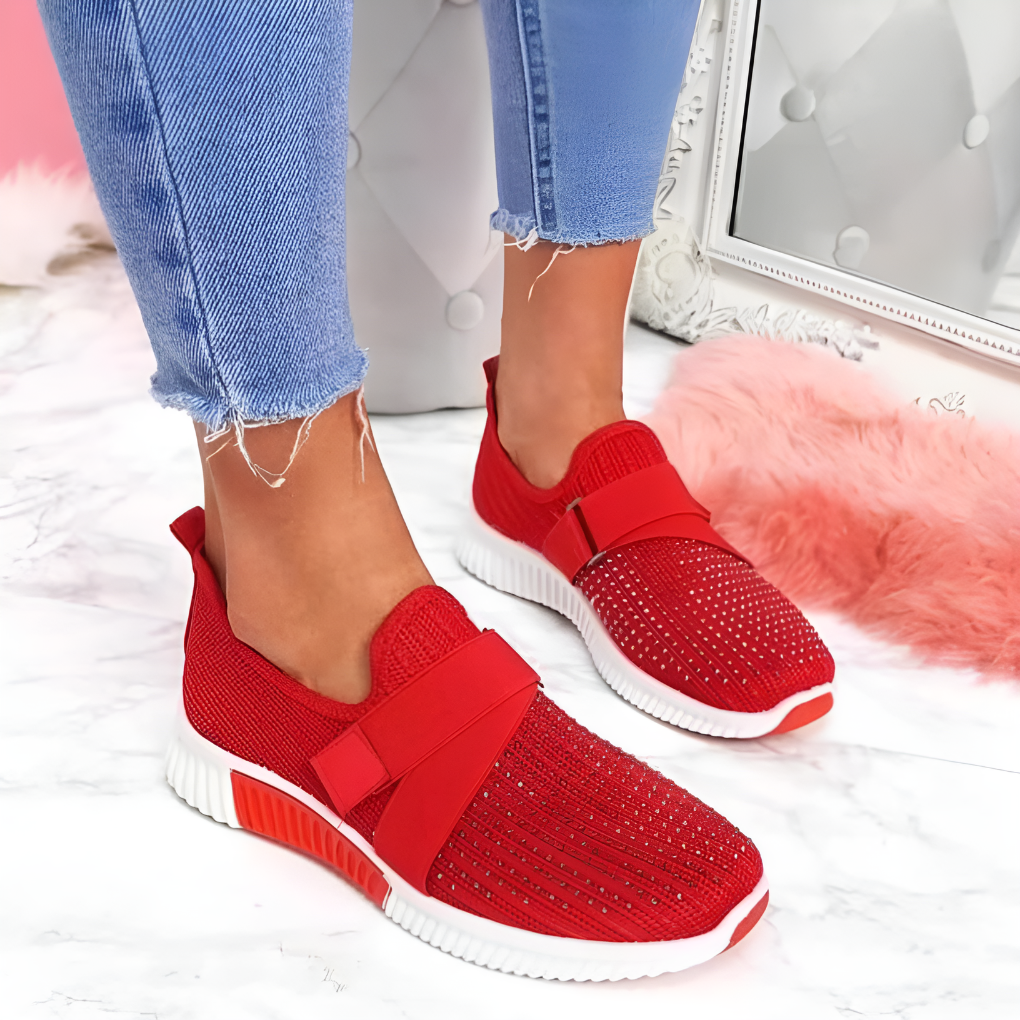 Aanpasbare T-band casual flats
