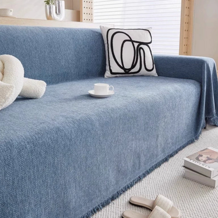 Waterdichte Sofa Hoes met Modern Chenille Design