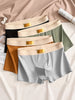 4-Pack Effen Heren Boxershorts met Stretch