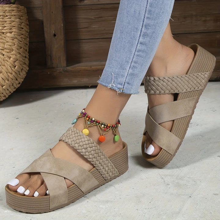 Sandalen vrouw met goed voetbed - Ary