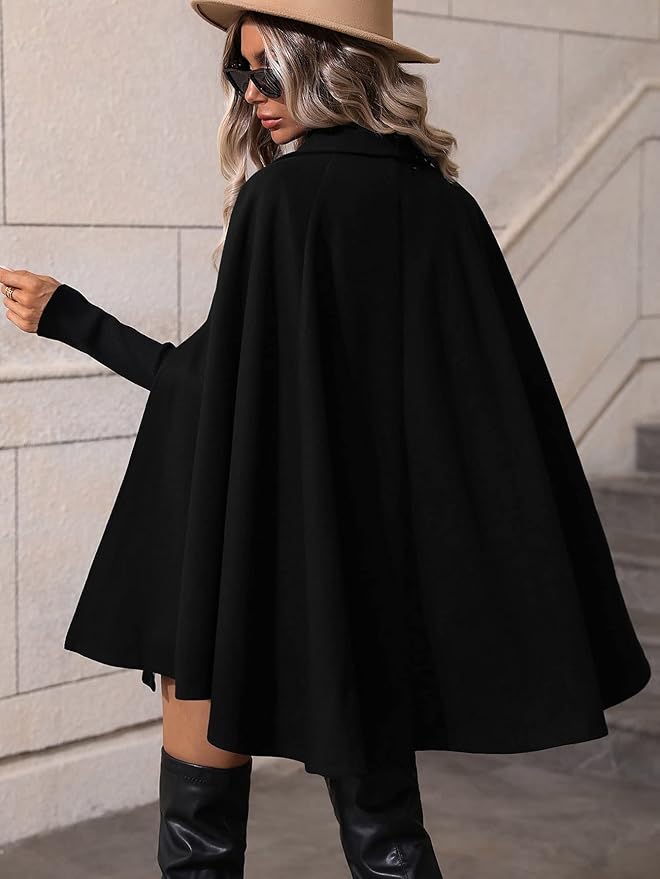 Stijlvolle Cape Jas Dames