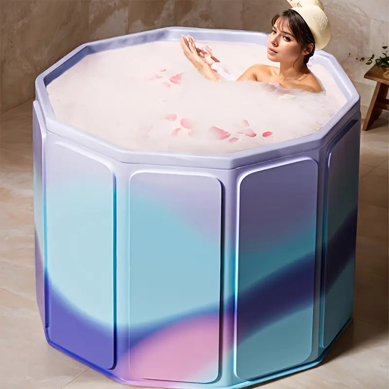 Hot tub - 2 persoons - opblaasbaar en opvouwbaar - 70 cm breed en 65 cm diep