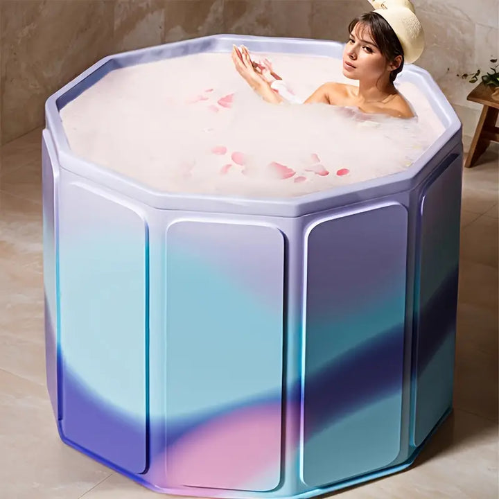 Hot tub - 2 persoons - opblaasbaar en opvouwbaar - 70 cm breed en 65 cm diep