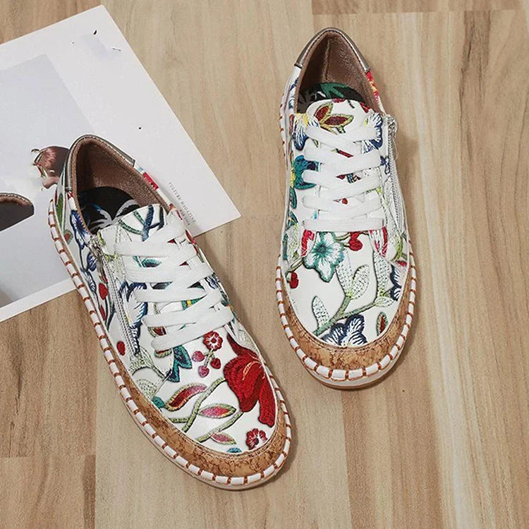 Quilla – Gebloemde Dames Sneakers