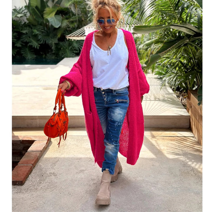 Stijlvolle peace cardigan dames - Ibiza
