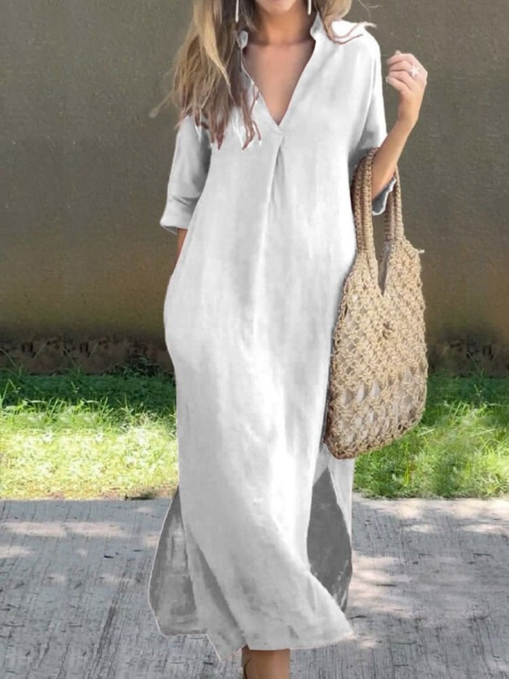 Dames Maxi jurk met Tijdloze Elegantie