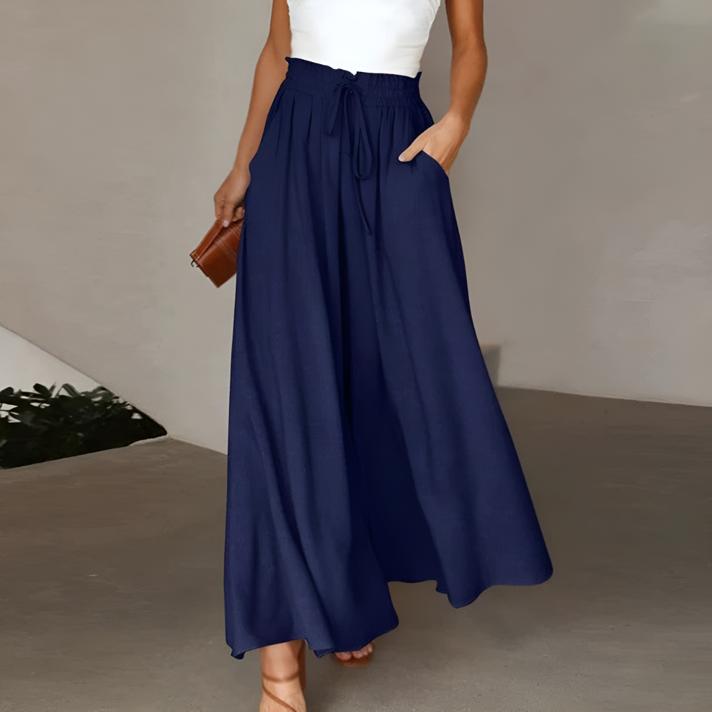 Casual zomerrokbroek met elastische taille