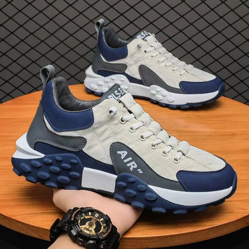 Stridemax – Stijlvolle Platform Sneakers voor Heren