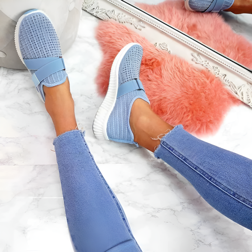 Aanpasbare T-band casual flats