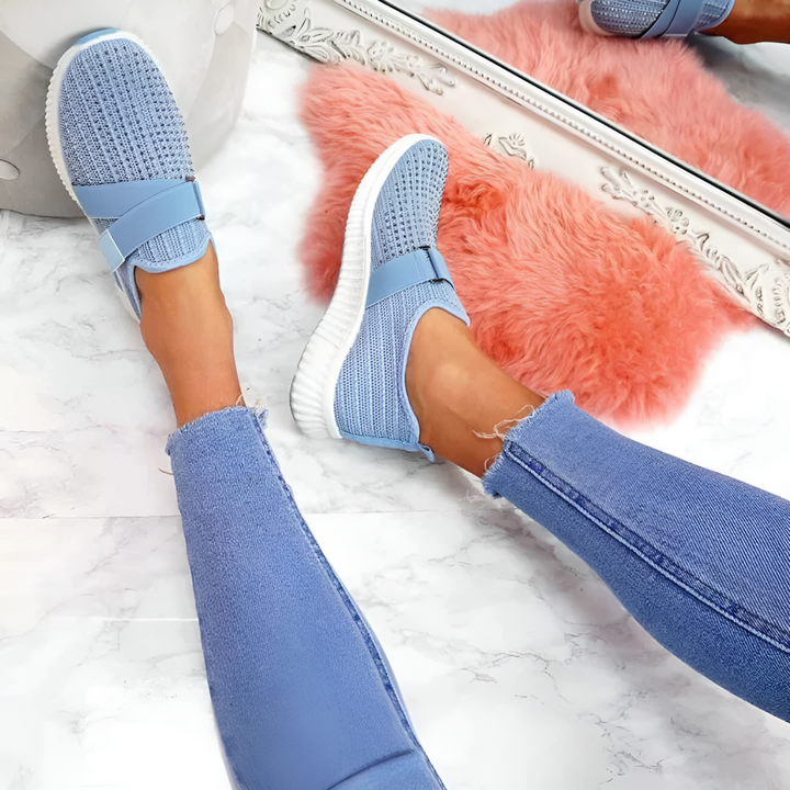 Aanpasbare T-band casual flats