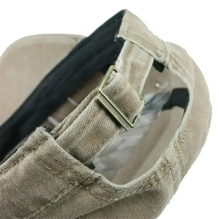 Retro Army Beanie voor heren – Klassieke militaire stijl met moderne accenten