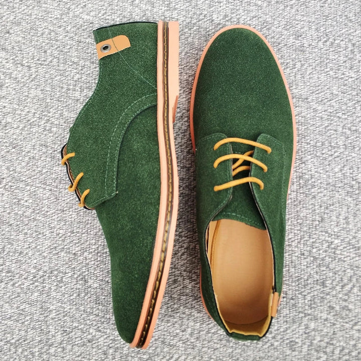Suède Leren Oxford Herenschoenen