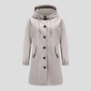 Waterdichte regenjas met capuchon voor dames