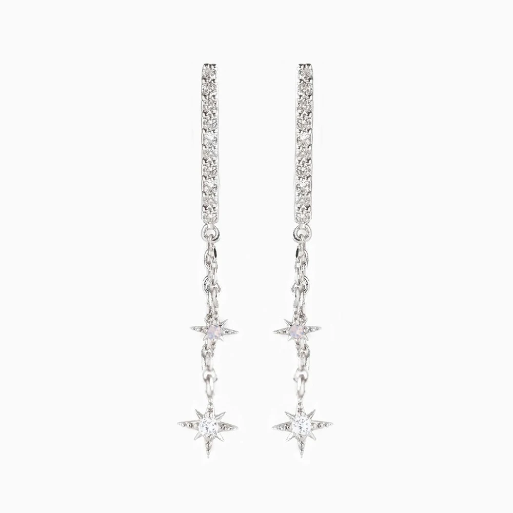 Eveline – Betoverende Sterrenlicht Oorbellen Voor Een Stralende Look