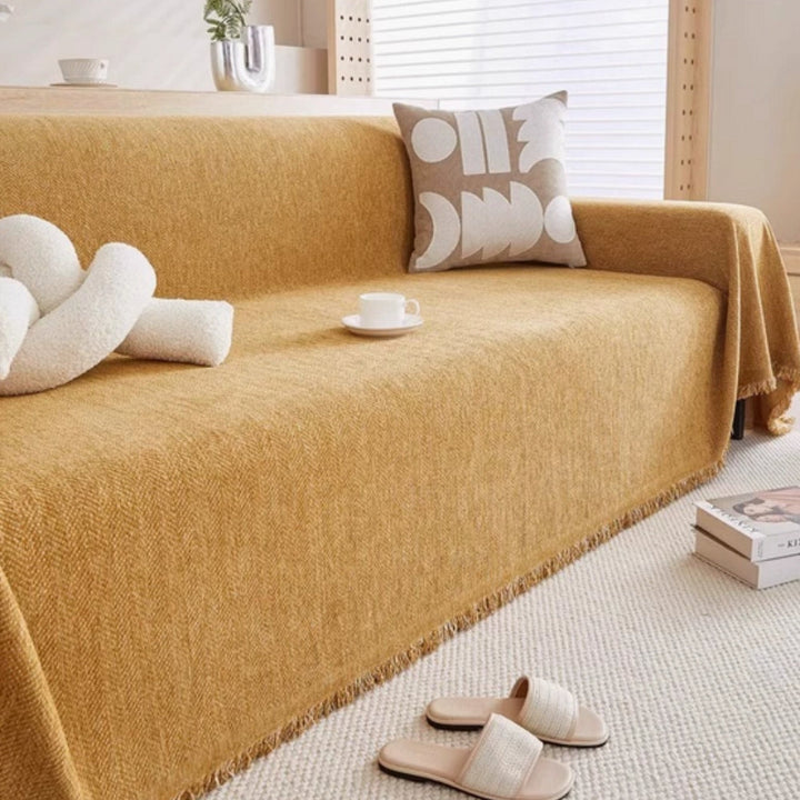 Waterdichte Sofa Hoes met Modern Chenille Design