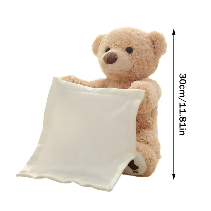 Peek-A-Boo-Teddy - Interdraft knuffel