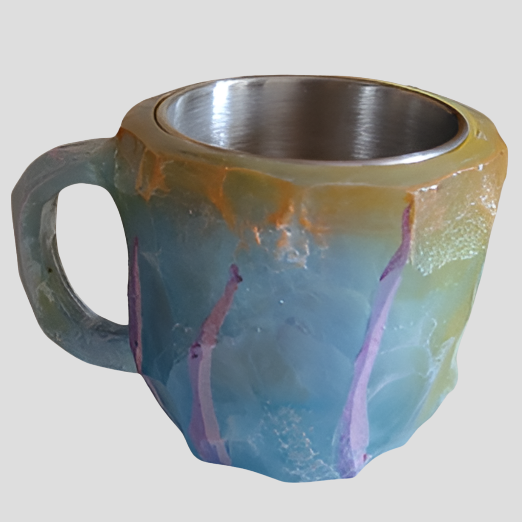 Mineraalkristallen koffiemokken