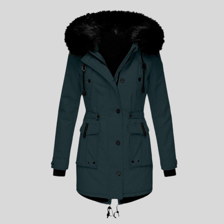 Winterjas met capuchon voor dames
