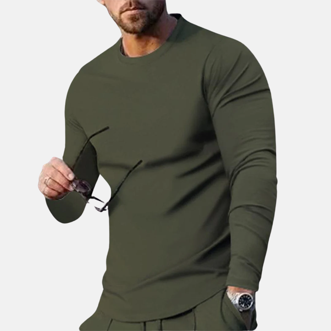 Trendy en comfortabel T-shirt met lange mouwen